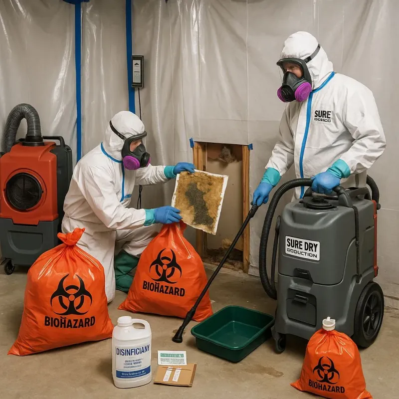 Contaminated Water Handling Protocols process in Dewey County, SD